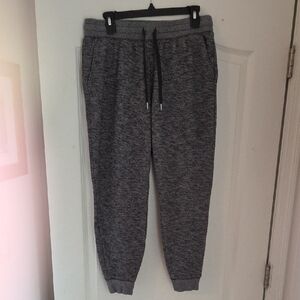 Womens Sz Large Old Navy Charcoal Joggers